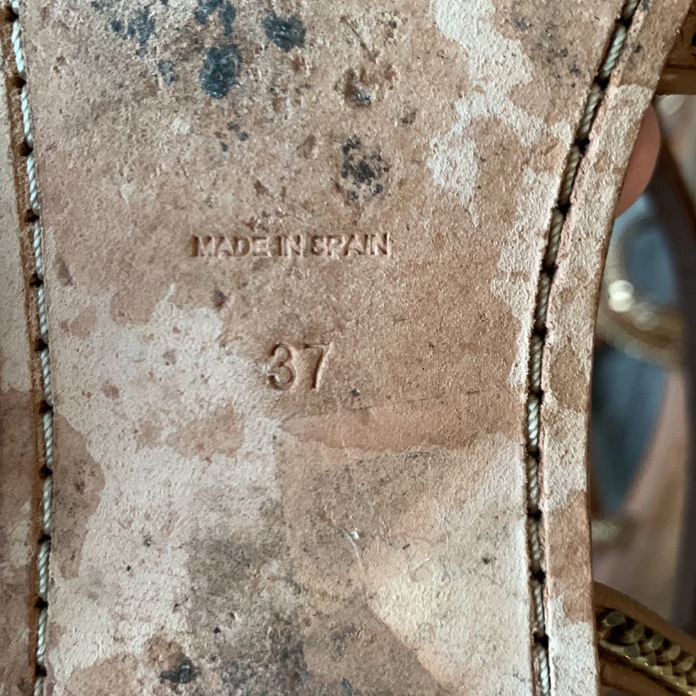 Jimmy Choo, Leather and Chain Gladiator Sandals - Picture 7 of 7